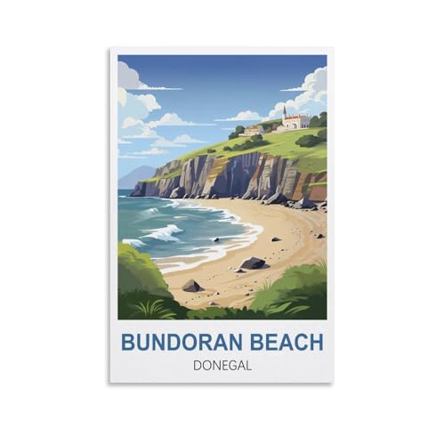 Puzzles für Erwachsene, Bundoran Beach Donegal Poster, 1000-teiliges Puzzle für Erwachsene – lustiges, herausforderndes und kniffliges Puzzle für Erwachsene, 38 x 26 cm Puzzles für Erwachsene, Bundoran Beach Donegal Poster, 1000-teiliges Puzzle für Erwachsene – lustiges, herausforderndes und kniffliges Puzzle für Erwachsene, 38 x 26 cm von AFHMZ