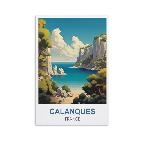 Puzzles für Erwachsene, Calanques, Frankreich-Poster, Lernspiel, Puzzle, geeignet zur Dekompression und als Wanddekoration, 100 x 70 cm Puzzles für Erwachsene, Calanques, Frankreich-Poster, Lernspiel, Puzzle, geeignet zur Dekompression und als Wanddekoration, 100 x 70 cm von AFHMZ