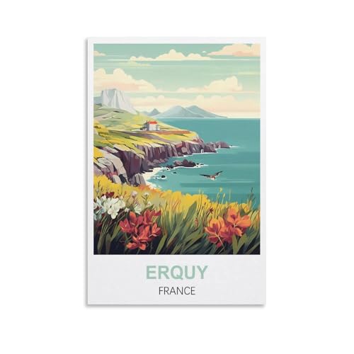 Puzzles für Erwachsene, Erquy France Poster, Lernspiel-Puzzle, geeignet zur Dekompression und Wanddekoration, 100 x 70 cm Puzzles für Erwachsene, Erquy France Poster, Lernspiel-Puzzle, geeignet zur Dekompression und Wanddekoration, 100 x 70 cm von AFHMZ