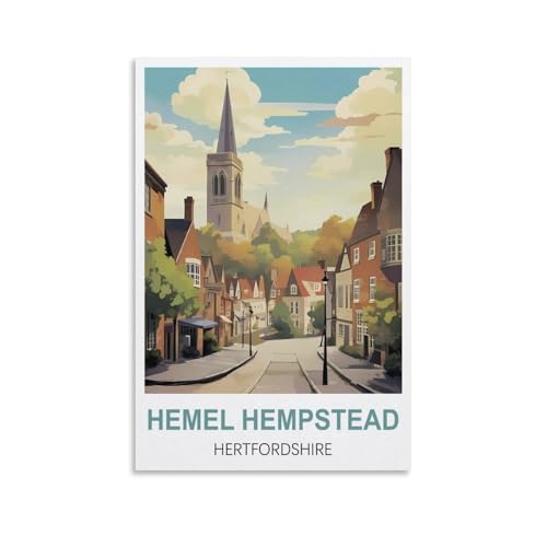 Puzzles für Erwachsene, Hemel Hempstead Hertfordshire, Lernspiel, Puzzle, geeignet zur Dekompression und Wanddekoration, 100 x 70 cm Puzzles für Erwachsene, Hemel Hempstead Hertfordshire, Lernspiel, Puzzle, geeignet zur Dekompression und Wanddekoration, 100 x 70 cm von AFHMZ