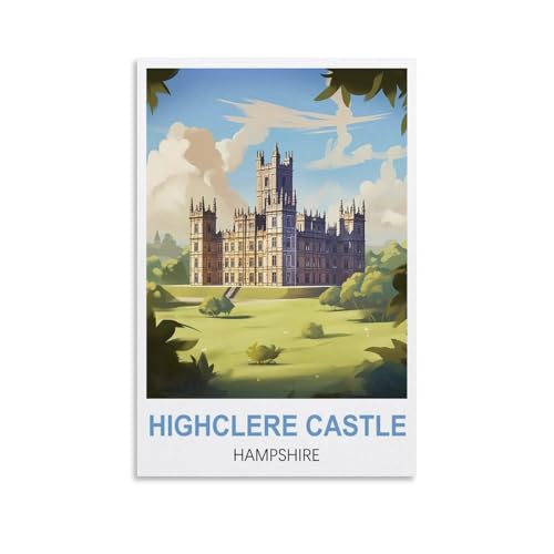Puzzles für Erwachsene, Highclere Castle Hampshire, Lernspiel, Puzzle, geeignet zur Dekompression und Wanddekoration, 100 x 70 cm Puzzles für Erwachsene, Highclere Castle Hampshire, Lernspiel, Puzzle, geeignet zur Dekompression und Wanddekoration, 100 x 70 cm von AFHMZ