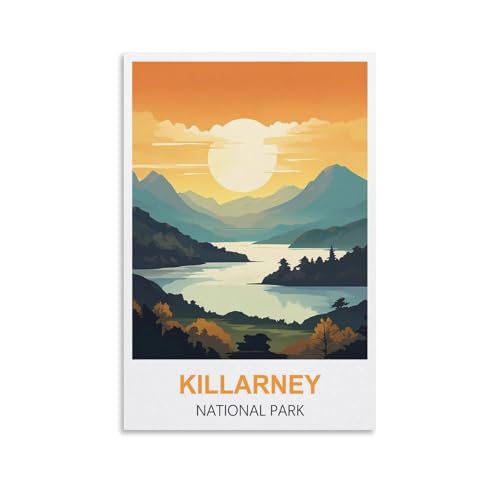 Puzzles für Erwachsene, Killarney-Nationalpark, Irland, Lernspiel, Puzzle, geeignet zur Dekompression und als Wanddekoration, 100 x 70 cm Puzzles für Erwachsene, Killarney-Nationalpark, Irland, Lernspiel, Puzzle, geeignet zur Dekompression und als Wanddekoration, 100 x 70 cm von AFHMZ