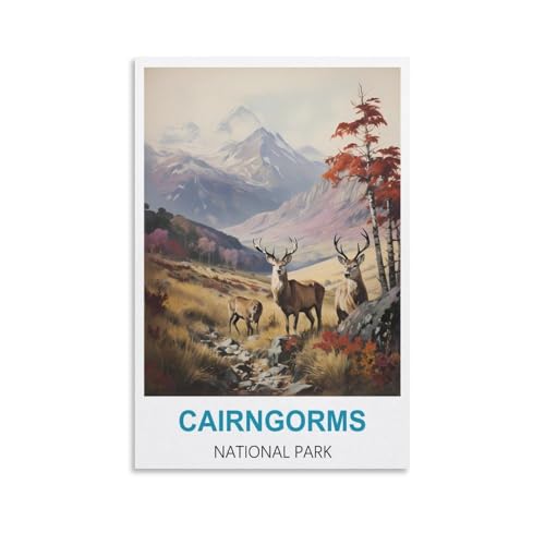 Puzzles für Erwachsene, Poster mit Cairngorms in Schottland, Lernspiel, Puzzle, geeignet zur Dekompression und als Wanddekoration, 100 x 70 cm Puzzles für Erwachsene, Poster mit Cairngorms in Schottland, Lernspiel, Puzzle, geeignet zur Dekompression und als Wanddekoration, 100 x 70 cm von AFHMZ