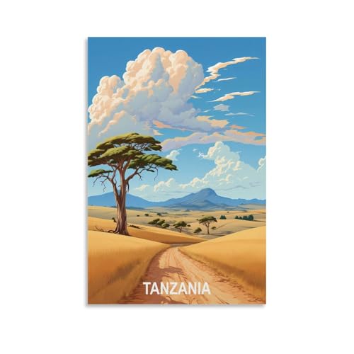 Puzzles für Erwachsene, Tansania-Poster, Lernspiel, Puzzle, geeignet zur Dekompression und Wanddekoration, 100 x 70 cm Puzzles für Erwachsene, Tansania-Poster, Lernspiel, Puzzle, geeignet zur Dekompression und Wanddekoration, 100 x 70 cm von AFHMZ
