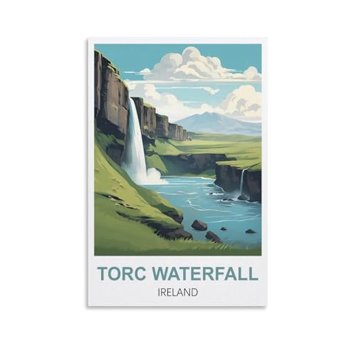 Puzzles für Erwachsene, Torc-Wasserfall, Irland, Lernspiel, Puzzle, geeignet zur Dekompression und Wanddekoration, 100 x 70 cm Puzzles für Erwachsene, Torc-Wasserfall, Irland, Lernspiel, Puzzle, geeignet zur Dekompression und Wanddekoration, 100 x 70 cm von AFHMZ