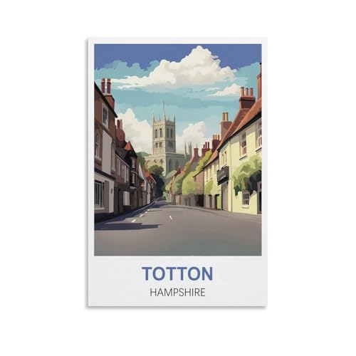 Puzzles für Erwachsene, Totton Hampshire Poster, Lernspiel, Puzzle, geeignet zur Dekompression und Wanddekoration, 100 x 70 cm Puzzles für Erwachsene, Totton Hampshire Poster, Lernspiel, Puzzle, geeignet zur Dekompression und Wanddekoration, 100 x 70 cm von AFHMZ