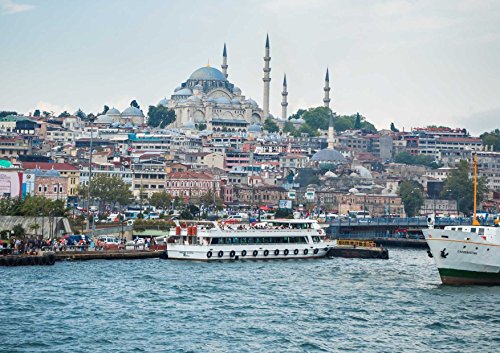 Religion Blaue Moschee, 2000 Teile im Karton, Puzzleteile im wiederverschließbaren Beutel, 70 x 100 cm von AFHMZ