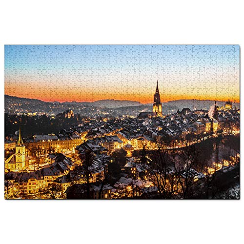 Schweiz Gurten Altstadt Bern Puzzle 100 Teile Spiel Kunstwerk Reise Souvenir 45,5x35,5CM Schweiz Gurten Altstadt Bern Puzzle 100 Teile Spiel Kunstwerk Reise Souvenir 45,5x35,5CM von AFHMZ