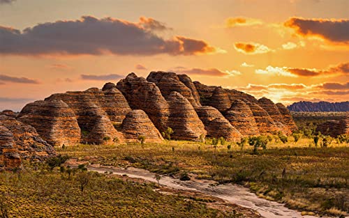 Schwieriges Puzzle für Erwachsene 2000 Teile Banguru Range Purnuluru Nationalpark 70x100CM von AFHMZ