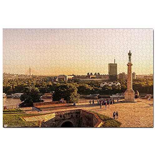 Serbien Kalemegdan Belgrad Puzzle für Erwachsene 1000 Teile Reisegeschenk Souvenir 52x38CM von AFHMZ