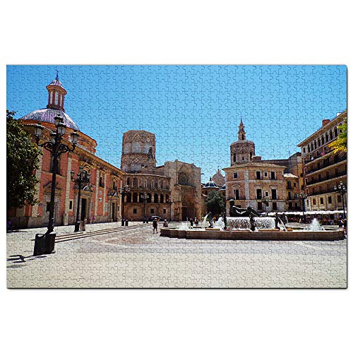 Spanien, Kathedrale von Valencia, Puzzle für Erwachsene, 1000 Teile, Reisegeschenk, Souvenir, 70 x 50 cm von AFHMZ