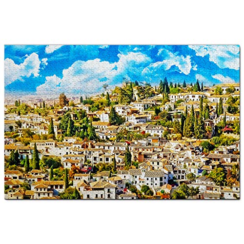 Spanien Puzzle 2000 Teile Spanien Albayzin Granada Puzzle Spiel Kunstwerk Reise Souvenir 70x100CM Spanien Puzzle 2000 Teile Spanien Albayzin Granada Puzzle Spiel Kunstwerk Reise Souvenir 70x100CM von AFHMZ