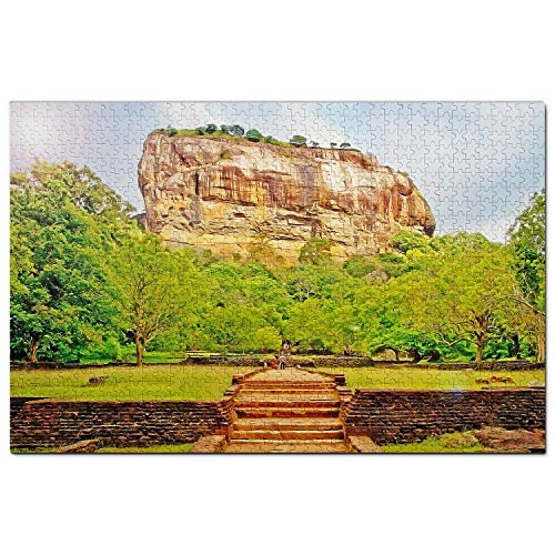 Sri Lanka Puzzle, 300 Teile, Sri Lanka, antike Stadt Sigiriya, Puzzlespiel, Kunstwerk, Reisesouvenir, 38 x 26 cm Sri Lanka Puzzle, 300 Teile, Sri Lanka, antike Stadt Sigiriya, Puzzlespiel, Kunstwerk, Reisesouvenir, 38 x 26 cm von AFHMZ