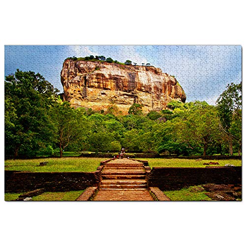 Sri Lanka: Antike Stadt Sigiriya, Puzzle für Erwachsene, 1000 Teile, Reisegeschenk, Souvenir, 70 x 50 cm von AFHMZ