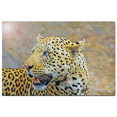 Südafrika-Puzzle, 1000 Teile, Südafrika-Leoparden-Puzzlespiel, Kunstwerk, Reise-Souvenir, 52 x 38 cm von AFHMZ