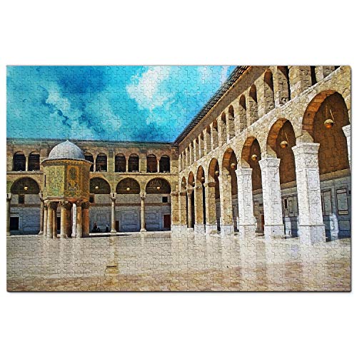 Syrien-Puzzle 1000 Teile Azm-Palast Damaskus Syrien Puzzlespiel Kunstwerk Reisesouvenir 100x70CM von AFHMZ