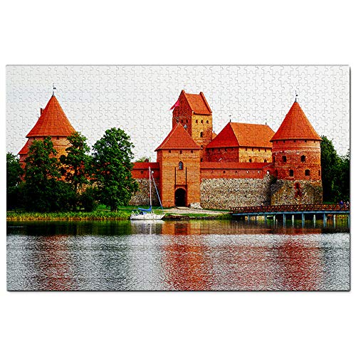 Trakai-Burg Litauen Puzzle 2000 Teile Spiel Kunstwerk Reise Souvenir 70x100CM von AFHMZ