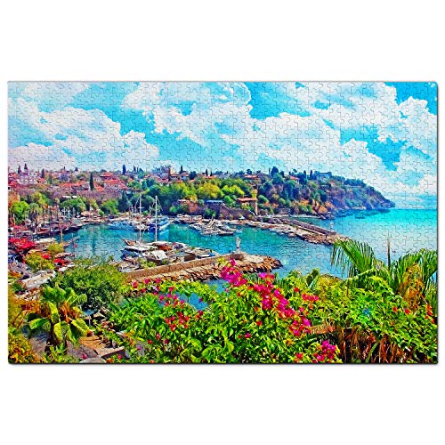 Türkei-Puzzle, 2000 Teile, Türkei-Seite, Antalya, Puzzlespiel, Kunstwerk, Reise-Souvenir, 70 x 100 cm von AFHMZ