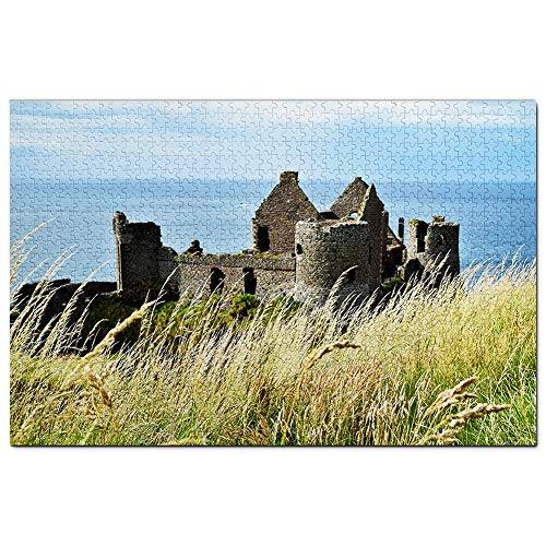 UK England Dunluce Castle Belfast Puzzle für Erwachsene 1000 Teile Reisegeschenk Souvenir 70x50CM von AFHMZ