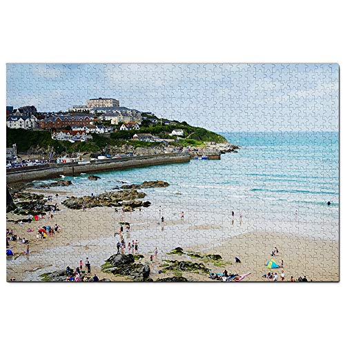 UK England Newquay Beach Puzzle für Erwachsene 2000 Teile Reisegeschenk Souvenir 70x100CM von AFHMZ