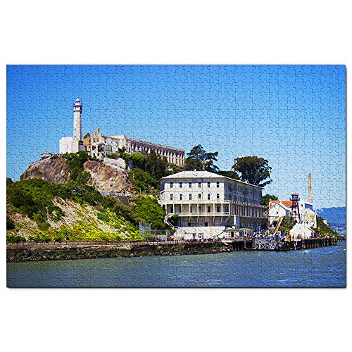 USA Amerika Alcatraz Island San Francisco Puzzle für Erwachsene 1000 Teile Reisegeschenk Souvenir 38x26CM von AFHMZ