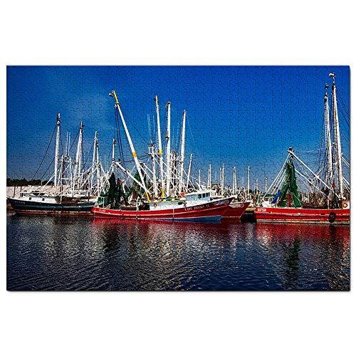 USA Amerika Bayou La Batre Alabama Puzzle 1000 Teile Spiel Kunstwerk Reise Souvenir 52x38CM von AFHMZ