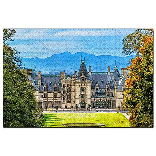 USA Amerika Biltmore Asheville Puzzle 1000 Teile Spiel Kunstwerk Reise Souvenir 100x70CM von AFHMZ