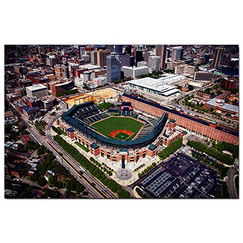 USA Amerika Camden Yards Baltimore Maryland Puzzle 1000 Teile Spiel Kunstwerk Reise Souvenir 52x38CM von AFHMZ