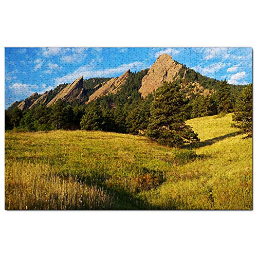 USA Amerika Colorado Chautauqua Park Boulder Puzzle 1000 Teile Spiel Kunstwerk Reise Souvenir 52x38CM von AFHMZ