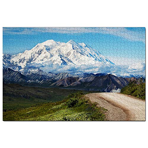 USA Amerika Denali Mountain Alaska Puzzle für Erwachsene 1000 Teile Reisegeschenk Souvenir 38x26CM von AFHMZ