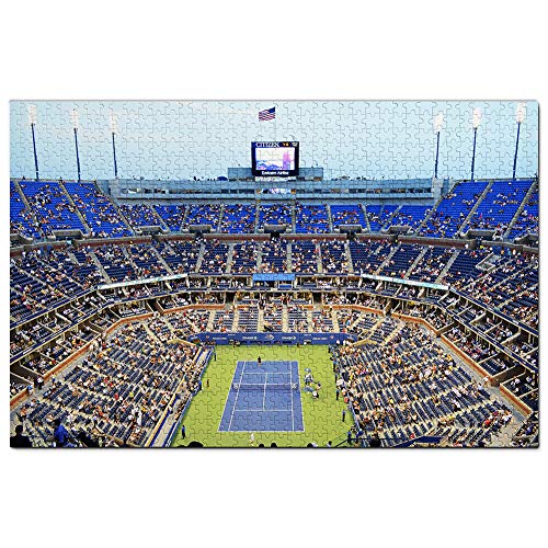 USA Amerika Flushing Stadium Tennisplatz Puzzle für Erwachsene 1000 Teile Reisegeschenk Souvenir 52x38CM von AFHMZ