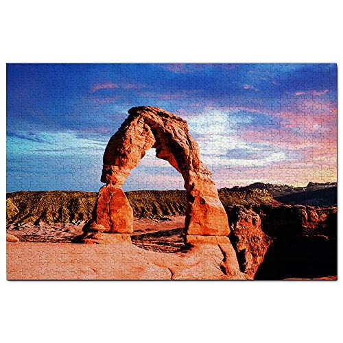 USA Amerika Grand Canyon Arches Nationalpark Arizona Puzzle für Erwachsene 1000 Teile Reisegeschenk Souvenir 52x38CM von AFHMZ