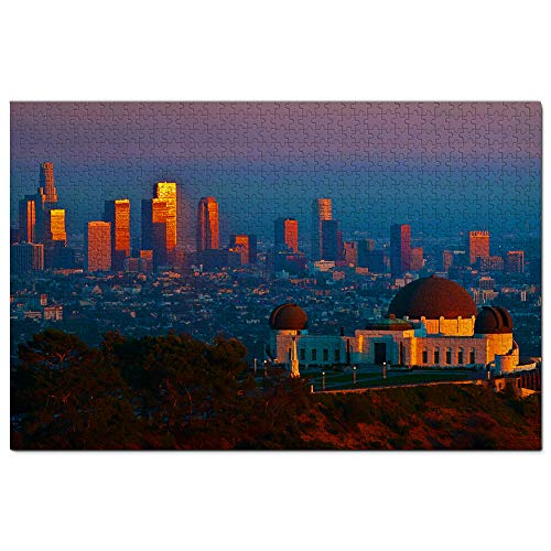 USA Amerika Griffith Observatory Los Angeles Puzzle für Erwachsene 1000 Teile Reisegeschenk Souvenir 70x50CM von AFHMZ