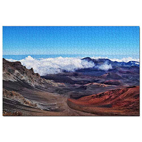 USA Amerika Haleakala Nationalpark Maui Hawaii Puzzle 1000 Teile Spiel Kunstwerk Reise Souvenir 38x26CM von AFHMZ