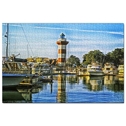 USA Amerika Hilton Head South Carolina Puzzle 2000 Teile Spiel Kunstwerk Reise Souvenir 70x100CM von AFHMZ