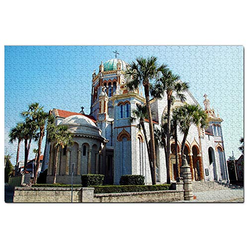 USA Amerika Kathedrale St. Augustine Florida Puzzle 1000 Teile Spiel Kunstwerk Reise Souvenir 100x70CM von AFHMZ