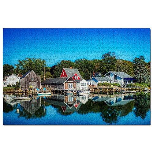 USA Amerika Kennebunkport Maine Puzzle 1000 Teile Spiel Kunstwerk Reise Souvenir 38x26CM von AFHMZ