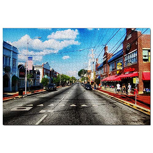 USA Amerika Newark Delaware Town Puzzle 1000 Teile Spiel Kunstwerk Reise Souvenir 70x50CM von AFHMZ