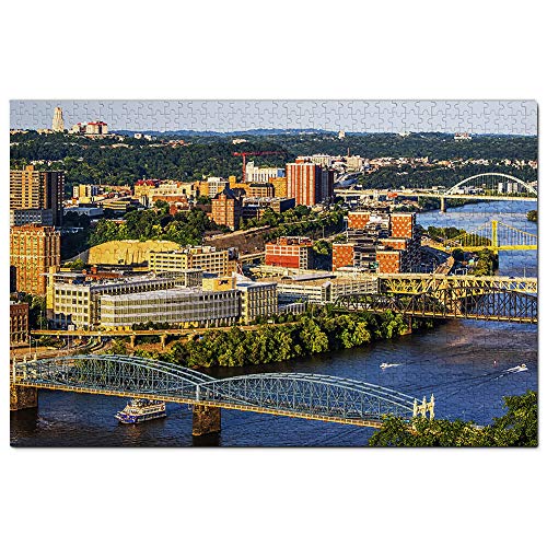 USA Amerika Pittsburgh Skyline Puzzle 100 Teile Spiel Kunstwerk Reise Souvenir 45,5x35,5CM USA Amerika Pittsburgh Skyline Puzzle 100 Teile Spiel Kunstwerk Reise Souvenir 45,5x35,5CM von AFHMZ