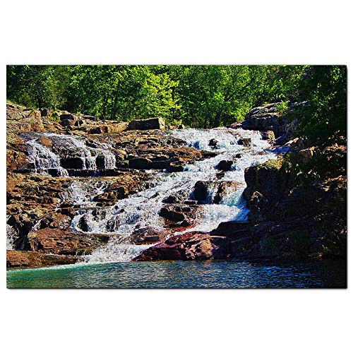 USA Amerika Rocky Falls Missouri Puzzle 1000 Teile Spiel Kunstwerk Reise Souvenir 100x70CM von AFHMZ