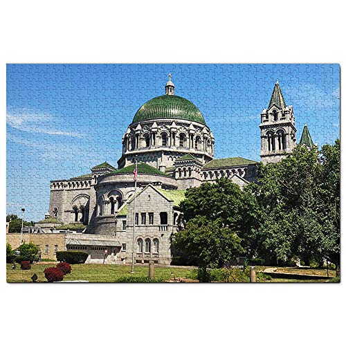 USA Amerika Saint Louis Kathedrale Basilika Missouri Puzzle 1000 Teile Spiel Kunstwerk Reise Souvenir 70x50CM von AFHMZ