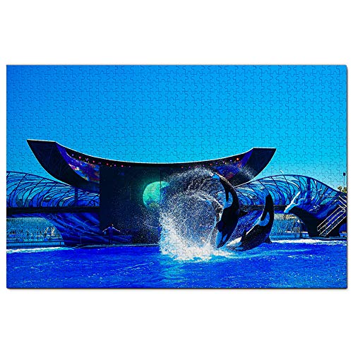 USA Amerika Seaworld Orlando Puzzle für Erwachsene 2000 Teile Reisegeschenk Souvenir 70x100CM von AFHMZ