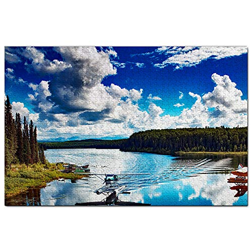 USA Amerika Talkeetna Alaska Puzzle 1000 Teile Spiel Kunstwerk Reise Souvenir 38x26CM von AFHMZ