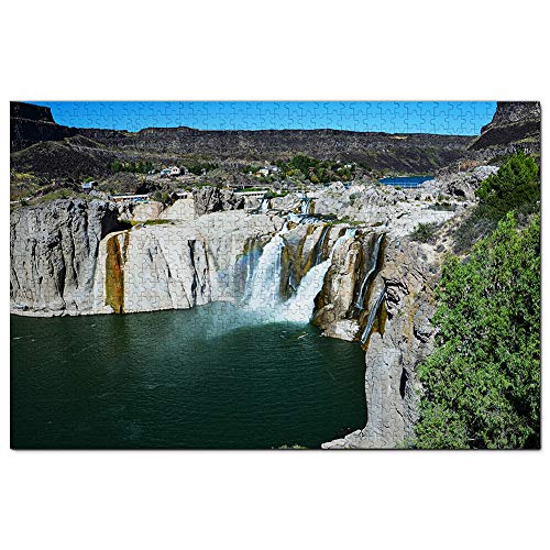 USA Amerika Twin Falls Shoshone Idaho Puzzle 1000 Teile Spiel Kunstwerk Reise Souvenir 100x70CM von AFHMZ