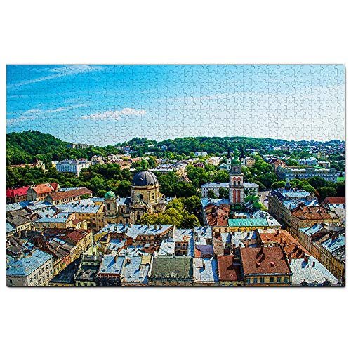 Ukraine Lviv Puzzle 1000 Teile Spiel Kunstwerk Reise Souvenir 52x38CM von AFHMZ