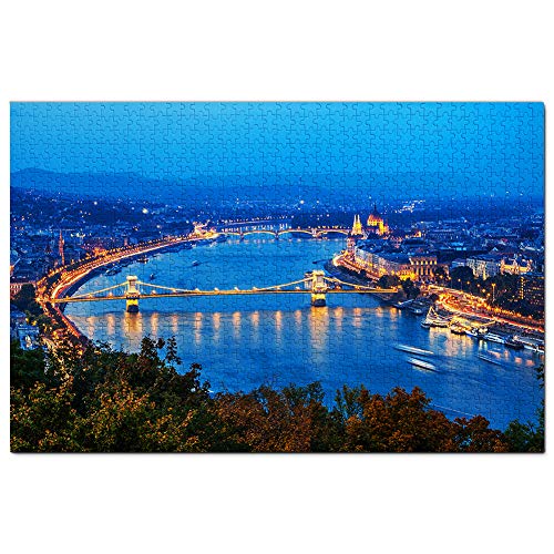 Ungarn Donau Budapest Puzzle 1000 Teile Spiel Kunstwerk Reise Souvenir 100x70CM von AFHMZ