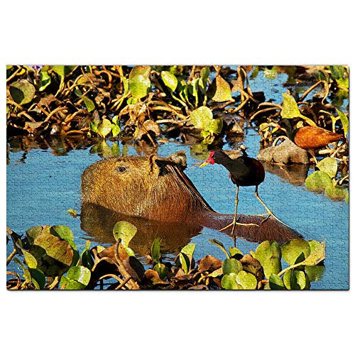 Venezuela Capybara Llanos Puzzle für Erwachsene, 1000 Teile, Reisegeschenk, Souvenir, 70 x 50 cm von AFHMZ