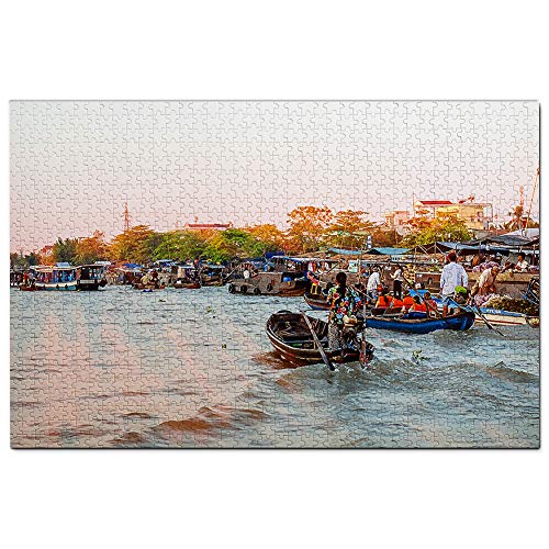 Vietnam Can THO Puzzle 2000 Teile Spiel Kunstwerk Reise Souvenir 70x100CM von AFHMZ