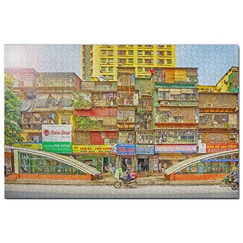 Vietnam Puzzle für Erwachsene 1000 Teile Reisegeschenk Souvenir 70x50CM von AFHMZ