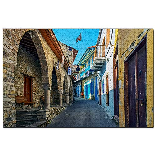 Zypern Pano Lefkara Puzzle 1000 Teile Spiel Kunstwerk Reise Souvenir 100x70CM von AFHMZ